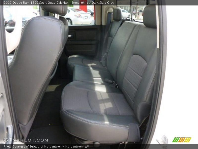 Stone White / Dark Slate Gray 2010 Dodge Ram 1500 Sport Quad Cab 4x4