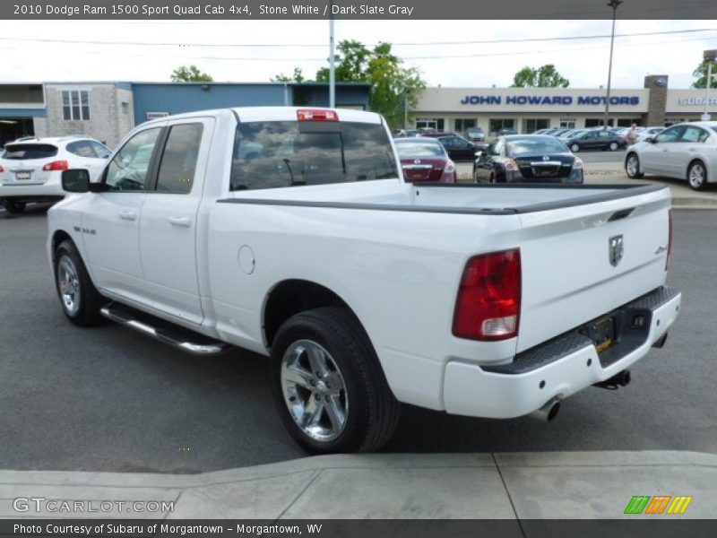 Stone White / Dark Slate Gray 2010 Dodge Ram 1500 Sport Quad Cab 4x4