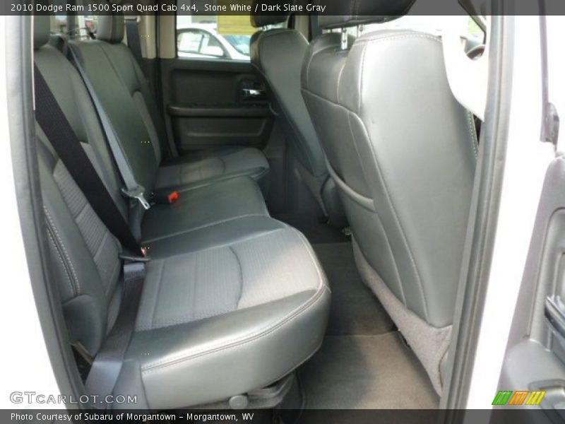 Stone White / Dark Slate Gray 2010 Dodge Ram 1500 Sport Quad Cab 4x4