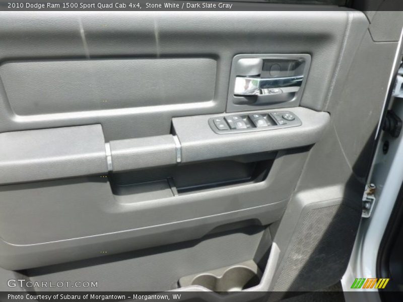Stone White / Dark Slate Gray 2010 Dodge Ram 1500 Sport Quad Cab 4x4