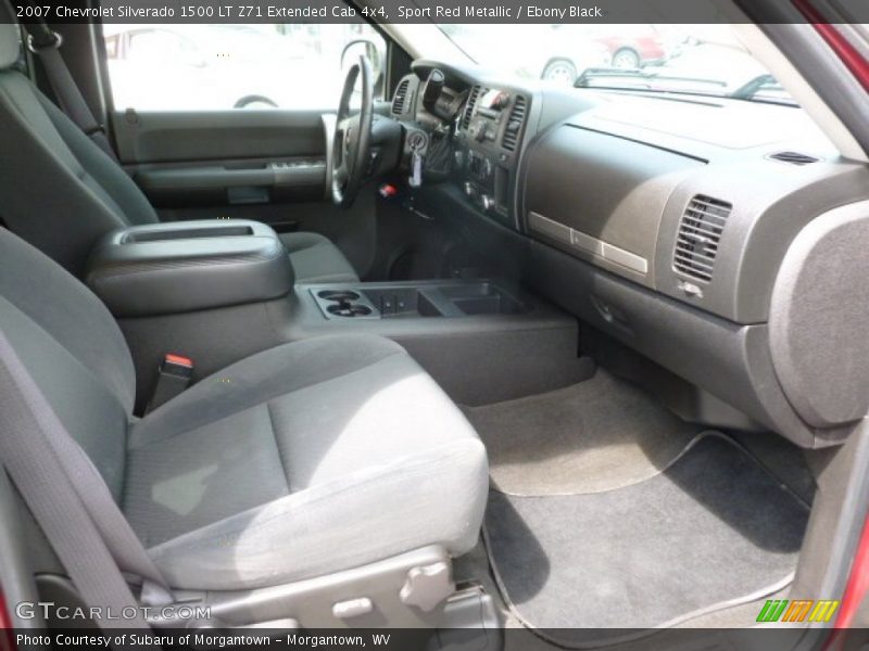 Sport Red Metallic / Ebony Black 2007 Chevrolet Silverado 1500 LT Z71 Extended Cab 4x4