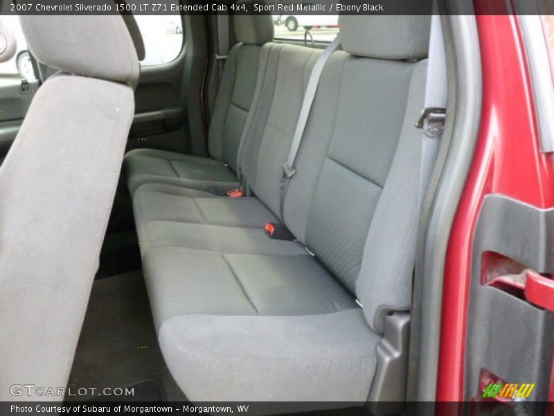 Sport Red Metallic / Ebony Black 2007 Chevrolet Silverado 1500 LT Z71 Extended Cab 4x4