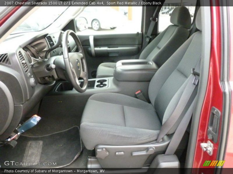 Sport Red Metallic / Ebony Black 2007 Chevrolet Silverado 1500 LT Z71 Extended Cab 4x4