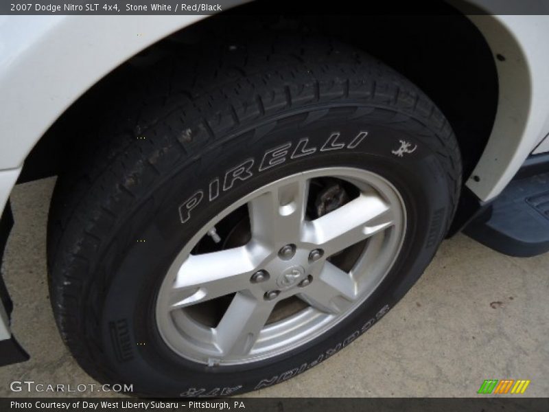 Stone White / Red/Black 2007 Dodge Nitro SLT 4x4