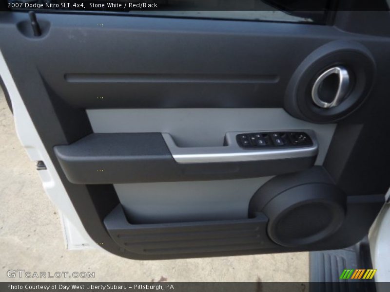 Stone White / Red/Black 2007 Dodge Nitro SLT 4x4