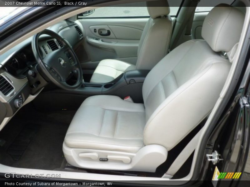 Black / Gray 2007 Chevrolet Monte Carlo SS