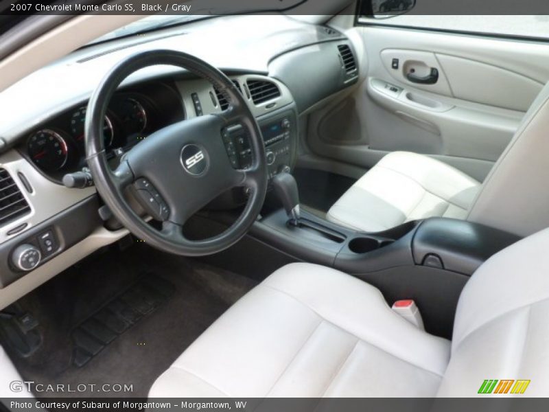 Black / Gray 2007 Chevrolet Monte Carlo SS