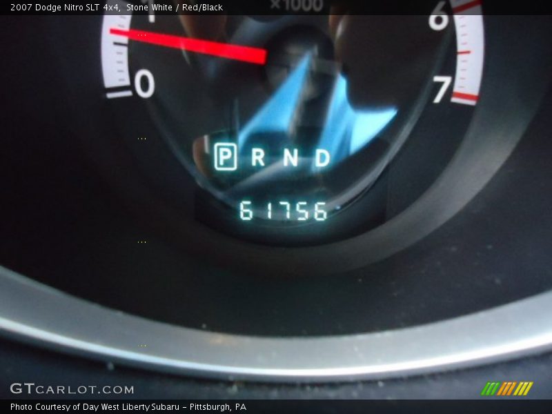 Stone White / Red/Black 2007 Dodge Nitro SLT 4x4