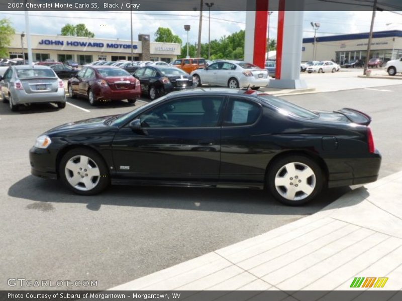 Black / Gray 2007 Chevrolet Monte Carlo SS