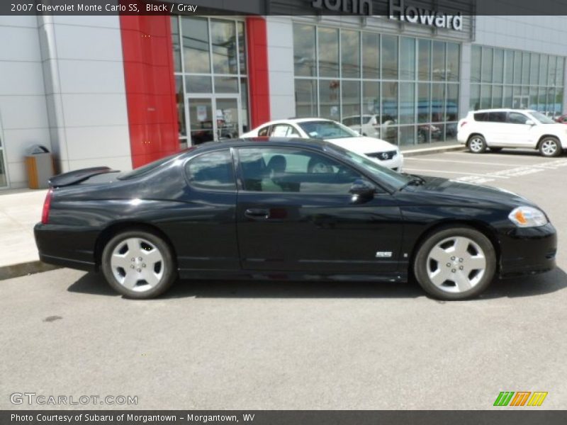 Black / Gray 2007 Chevrolet Monte Carlo SS