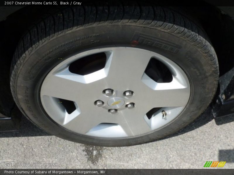 Black / Gray 2007 Chevrolet Monte Carlo SS