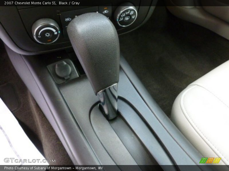 Black / Gray 2007 Chevrolet Monte Carlo SS