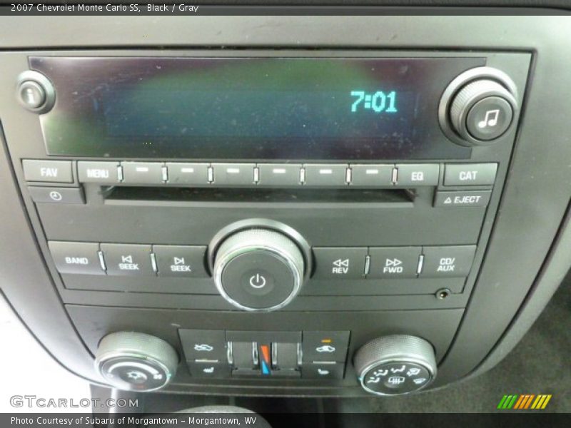 Black / Gray 2007 Chevrolet Monte Carlo SS