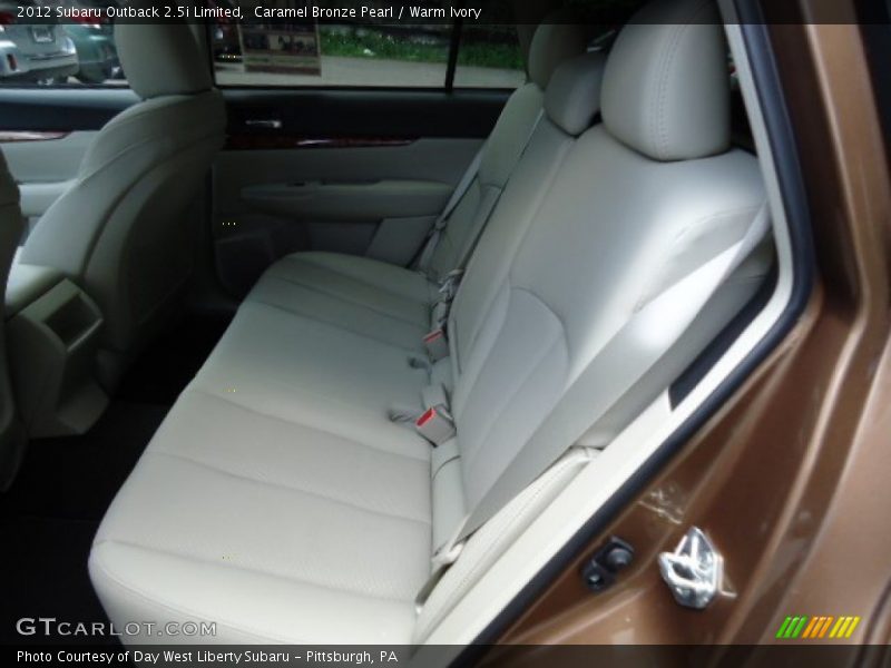 Caramel Bronze Pearl / Warm Ivory 2012 Subaru Outback 2.5i Limited