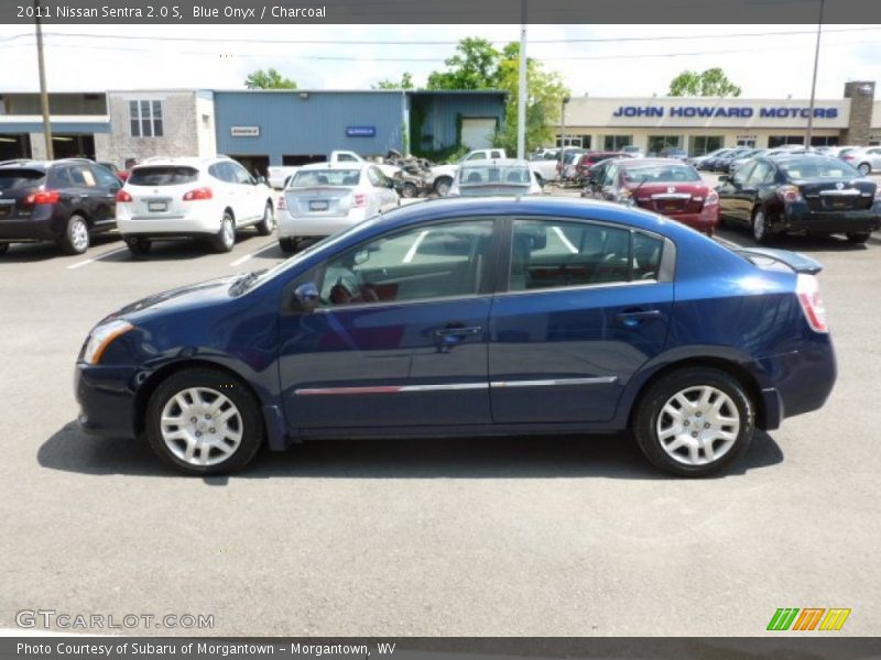 Blue Onyx / Charcoal 2011 Nissan Sentra 2.0 S