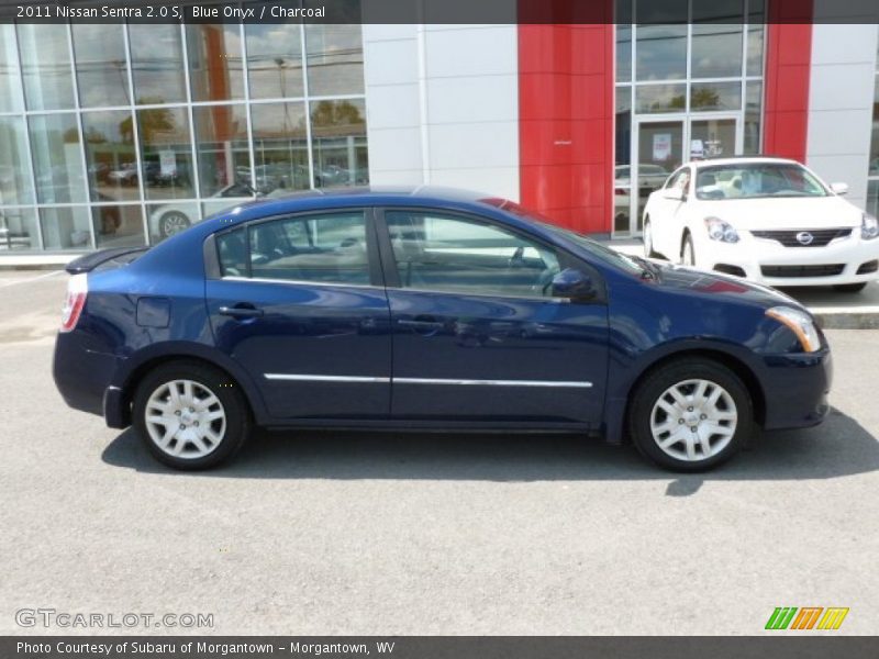 Blue Onyx / Charcoal 2011 Nissan Sentra 2.0 S