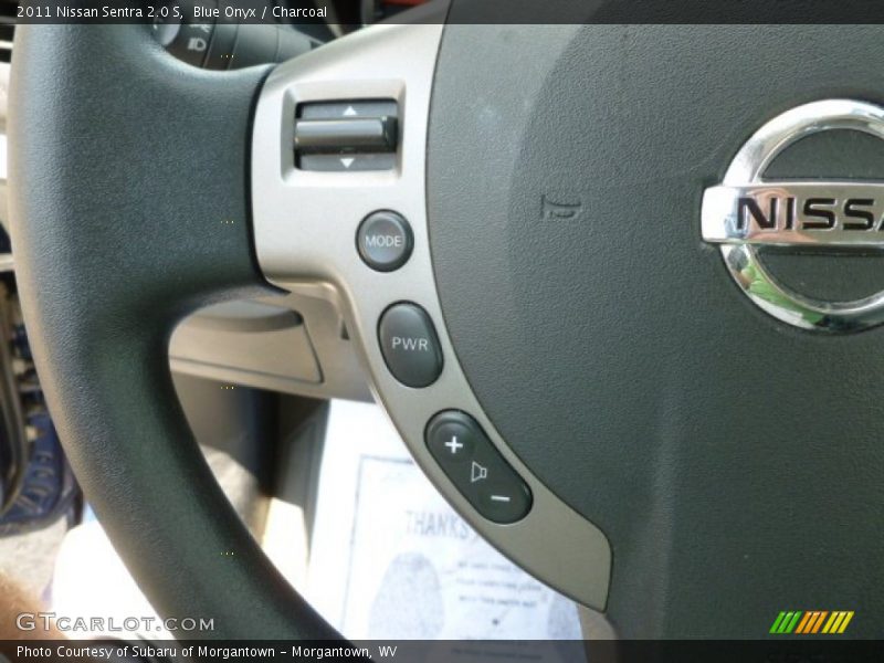 Blue Onyx / Charcoal 2011 Nissan Sentra 2.0 S