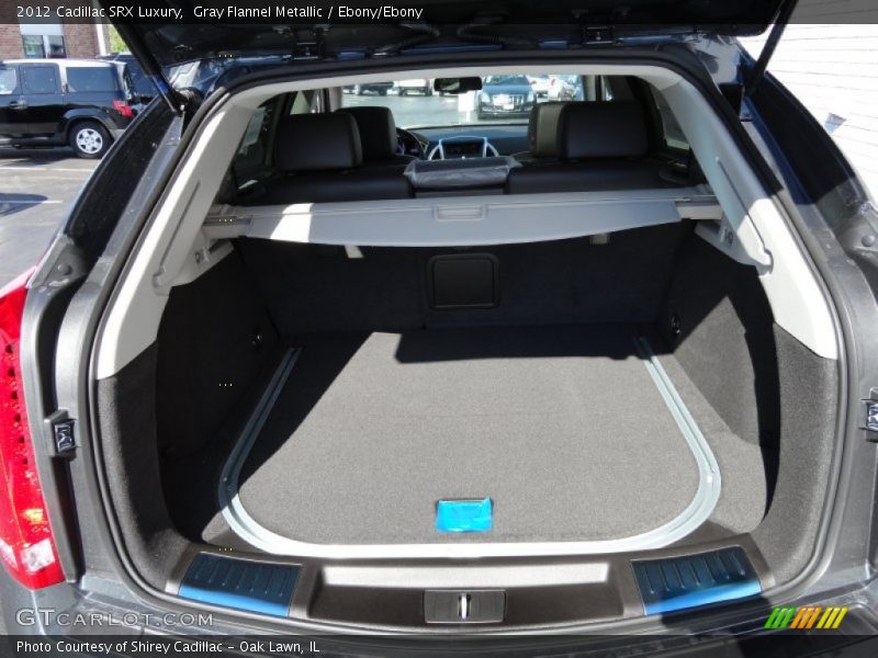 Gray Flannel Metallic / Ebony/Ebony 2012 Cadillac SRX Luxury