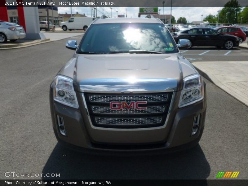 Mocha Steel Metallic / Jet Black 2011 GMC Terrain SLT AWD