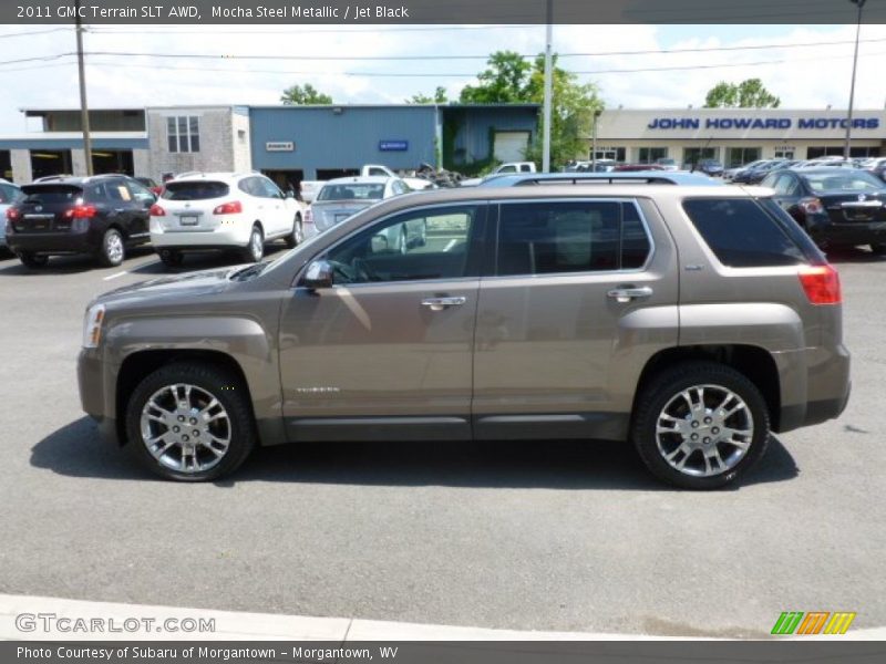 Mocha Steel Metallic / Jet Black 2011 GMC Terrain SLT AWD
