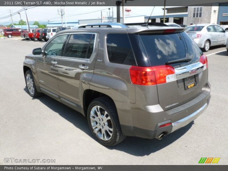 Mocha Steel Metallic / Jet Black 2011 GMC Terrain SLT AWD