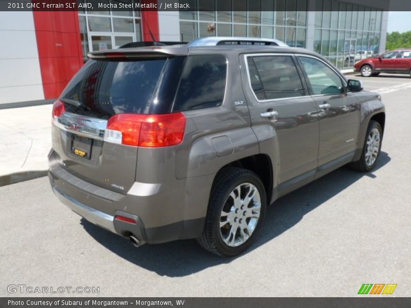 Mocha Steel Metallic / Jet Black 2011 GMC Terrain SLT AWD