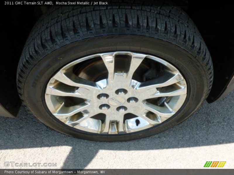 Mocha Steel Metallic / Jet Black 2011 GMC Terrain SLT AWD