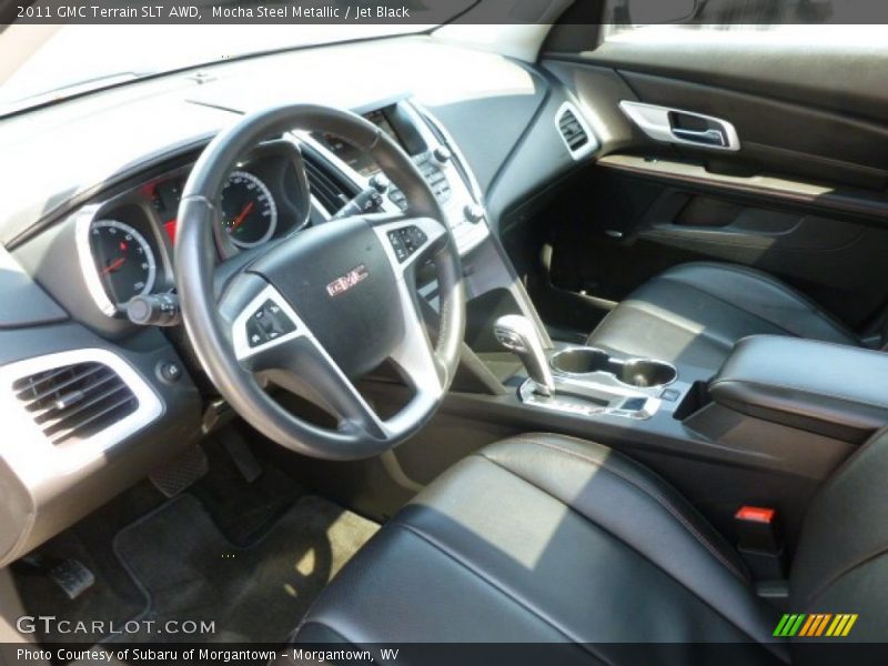 Mocha Steel Metallic / Jet Black 2011 GMC Terrain SLT AWD