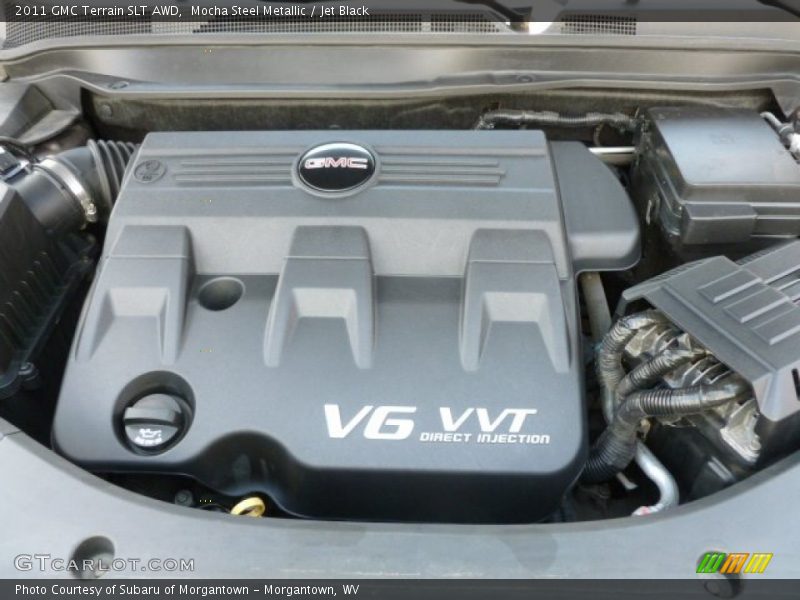 Mocha Steel Metallic / Jet Black 2011 GMC Terrain SLT AWD