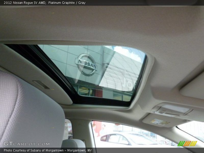 Platinum Graphite / Gray 2012 Nissan Rogue SV AWD