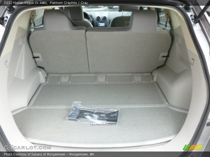 Platinum Graphite / Gray 2012 Nissan Rogue SV AWD