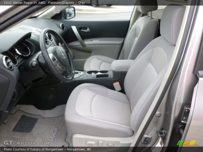 Platinum Graphite / Gray 2012 Nissan Rogue SV AWD