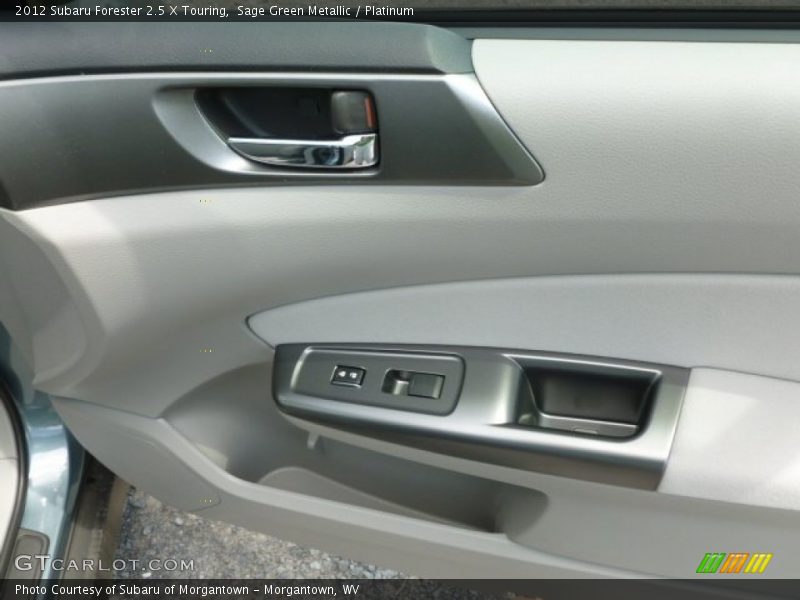 Sage Green Metallic / Platinum 2012 Subaru Forester 2.5 X Touring