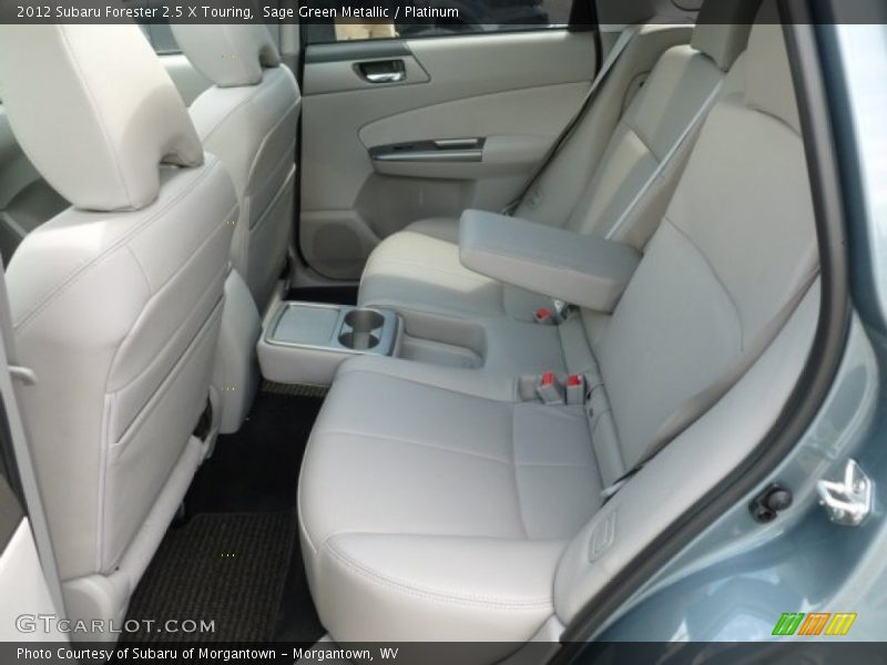 Sage Green Metallic / Platinum 2012 Subaru Forester 2.5 X Touring
