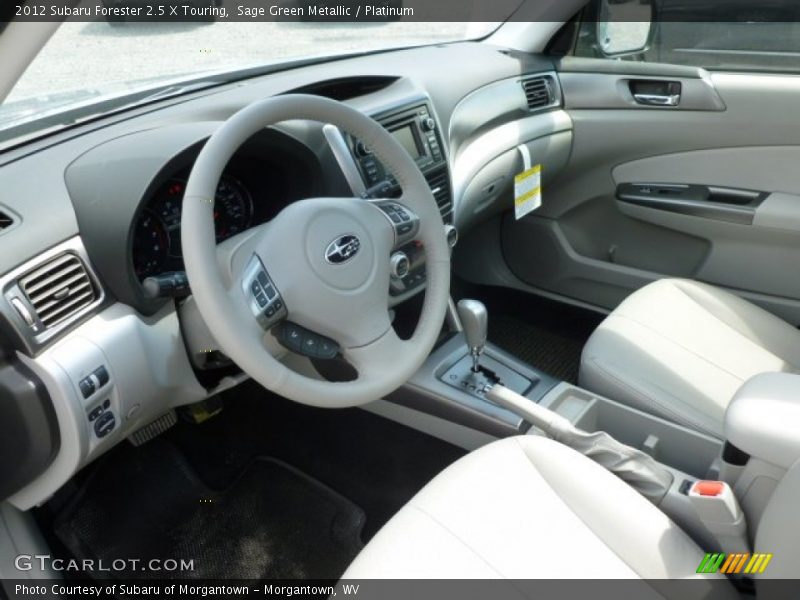 2012 Forester 2.5 X Touring Platinum Interior