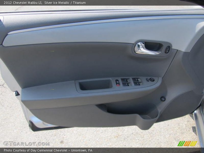 Silver Ice Metallic / Titanium 2012 Chevrolet Malibu LS