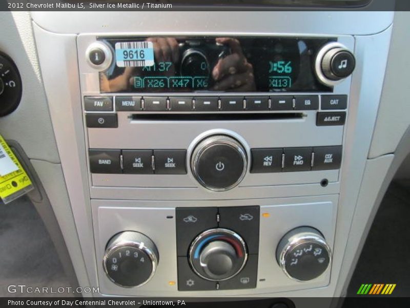 Silver Ice Metallic / Titanium 2012 Chevrolet Malibu LS