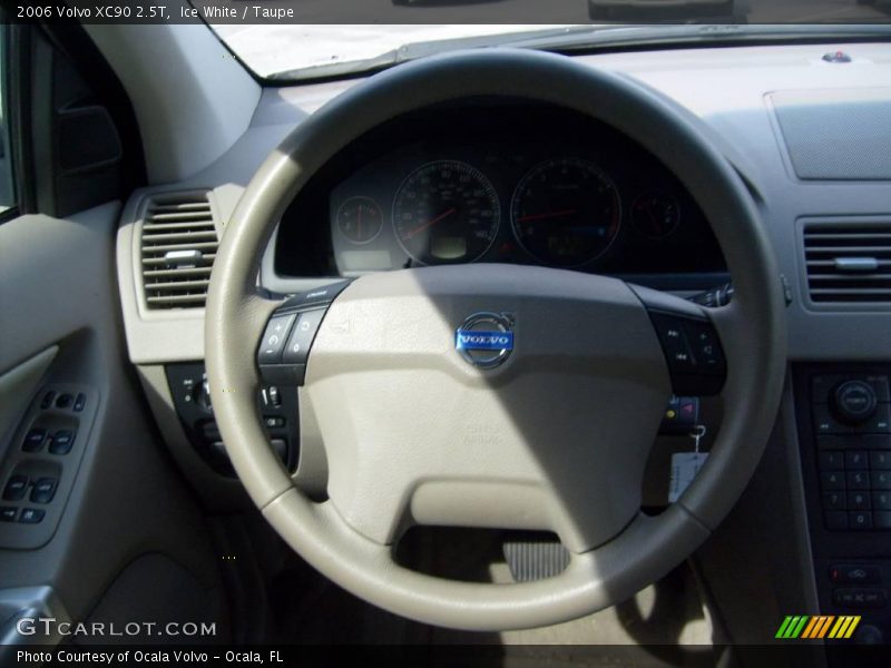 Ice White / Taupe 2006 Volvo XC90 2.5T