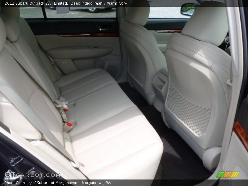 Deep Indigo Pearl / Warm Ivory 2012 Subaru Outback 2.5i Limited