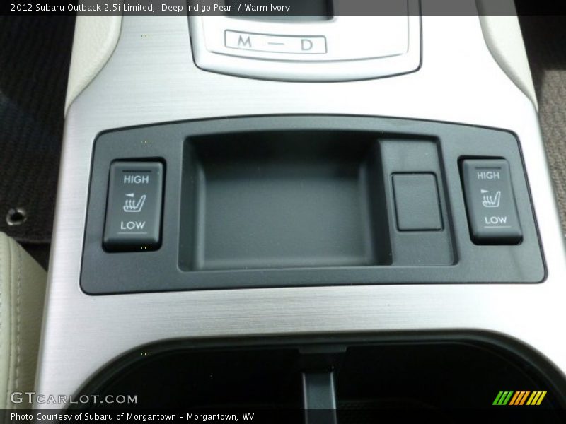 Deep Indigo Pearl / Warm Ivory 2012 Subaru Outback 2.5i Limited
