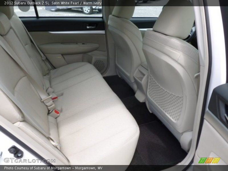 Satin White Pearl / Warm Ivory 2012 Subaru Outback 2.5i