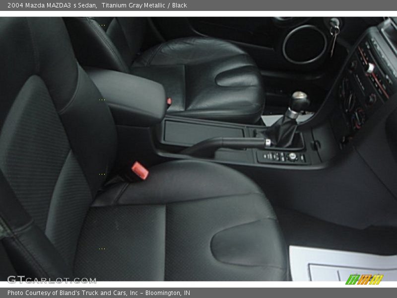 Titanium Gray Metallic / Black 2004 Mazda MAZDA3 s Sedan
