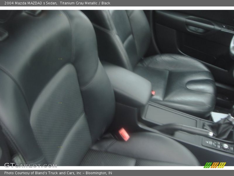 Titanium Gray Metallic / Black 2004 Mazda MAZDA3 s Sedan