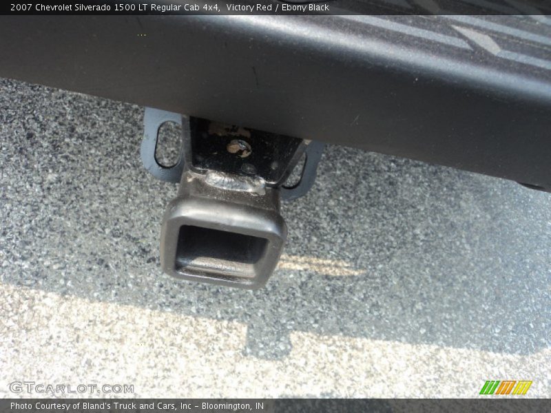 Victory Red / Ebony Black 2007 Chevrolet Silverado 1500 LT Regular Cab 4x4