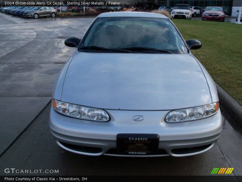 Sterling Silver Metallic / Pewter 2004 Oldsmobile Alero GX Sedan