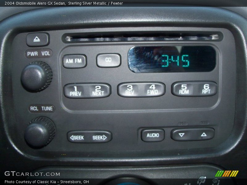 Sterling Silver Metallic / Pewter 2004 Oldsmobile Alero GX Sedan