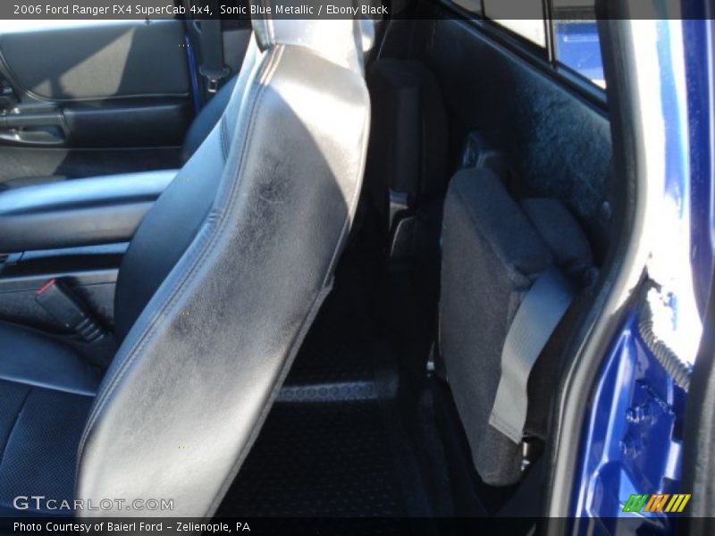 Sonic Blue Metallic / Ebony Black 2006 Ford Ranger FX4 SuperCab 4x4