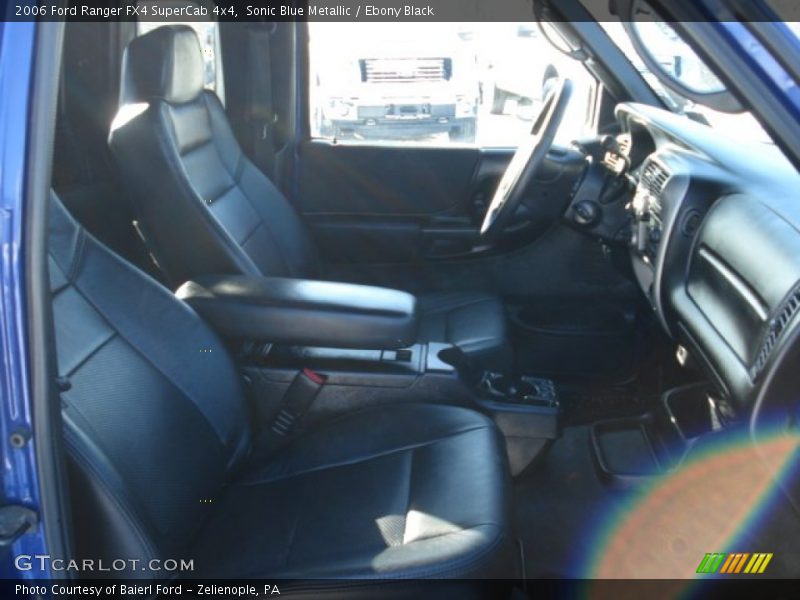 Sonic Blue Metallic / Ebony Black 2006 Ford Ranger FX4 SuperCab 4x4