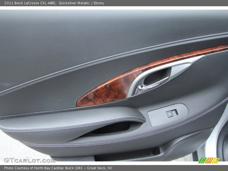 Quicksilver Metallic / Ebony 2011 Buick LaCrosse CXL AWD