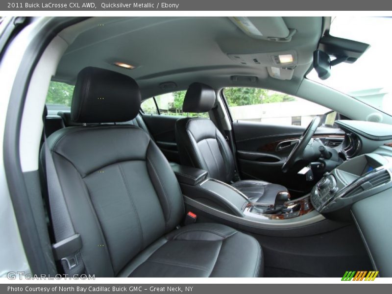 Quicksilver Metallic / Ebony 2011 Buick LaCrosse CXL AWD